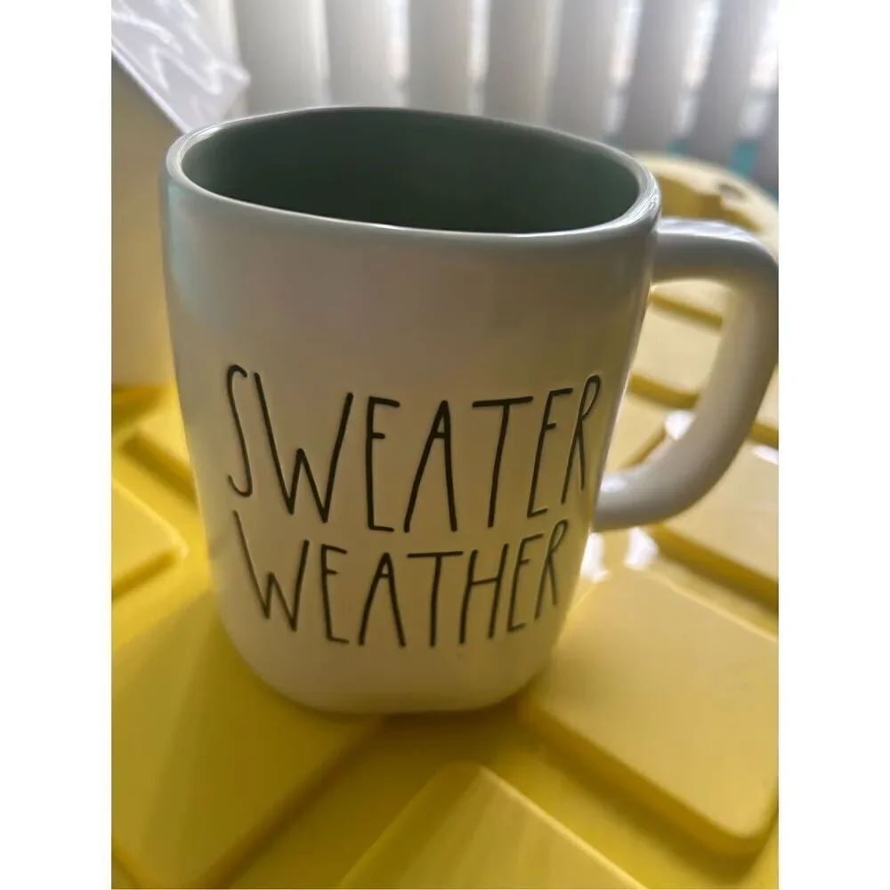 Rae Dunn - Sweater Weather Mug Coffee Cup - Sage Green